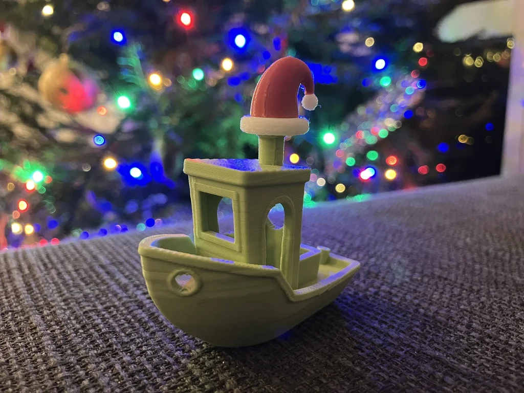 Санта-шляпа для Benchy