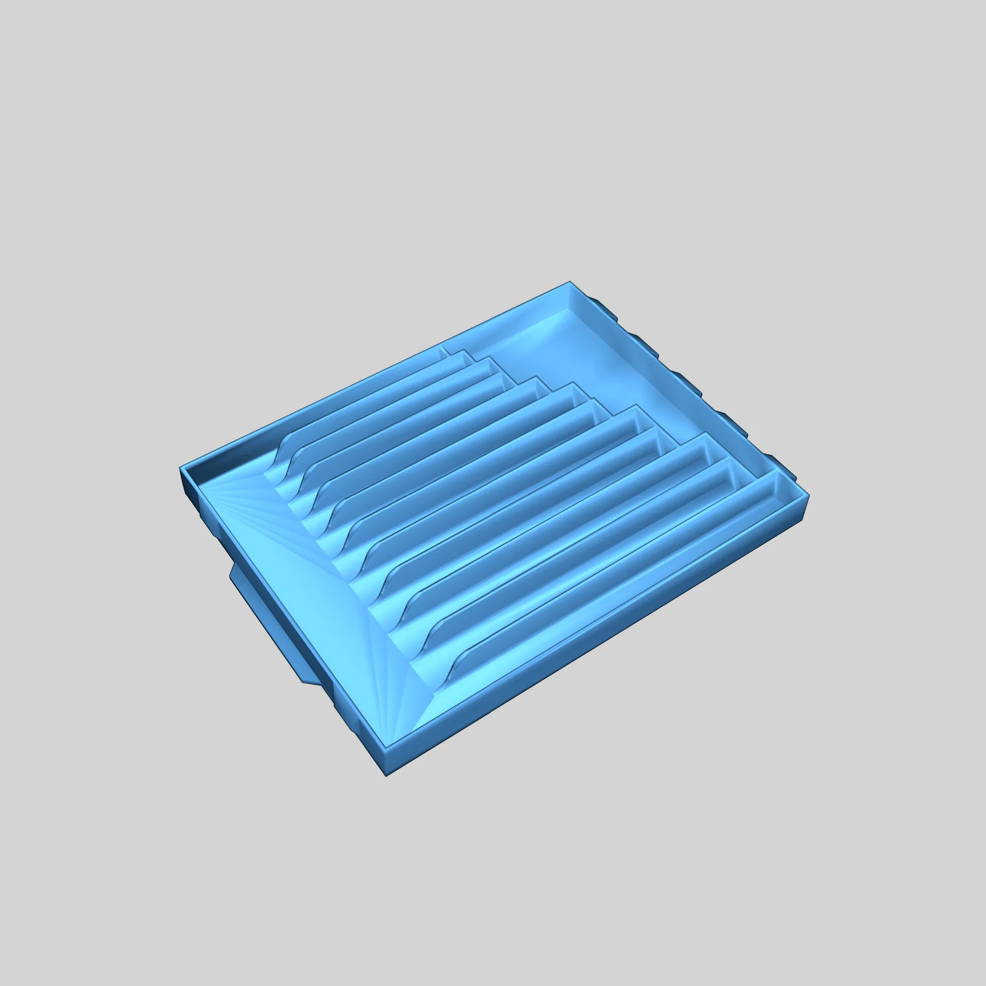 Настраиваемая коробка для сверл с крышкой