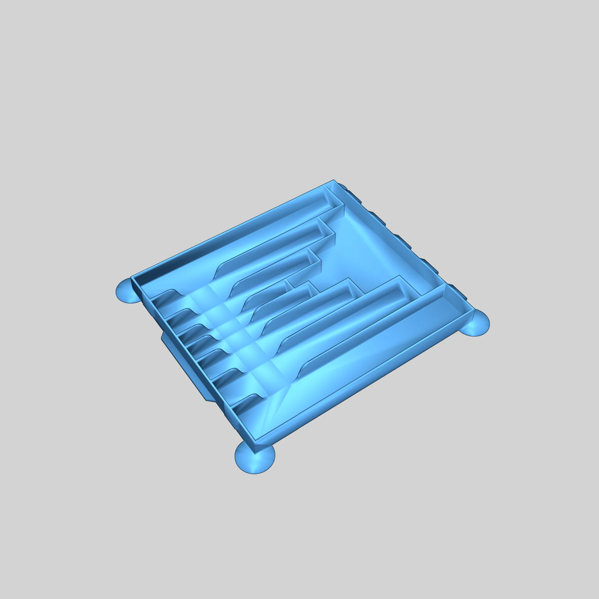 Настраиваемая коробка для сверл с крышкой