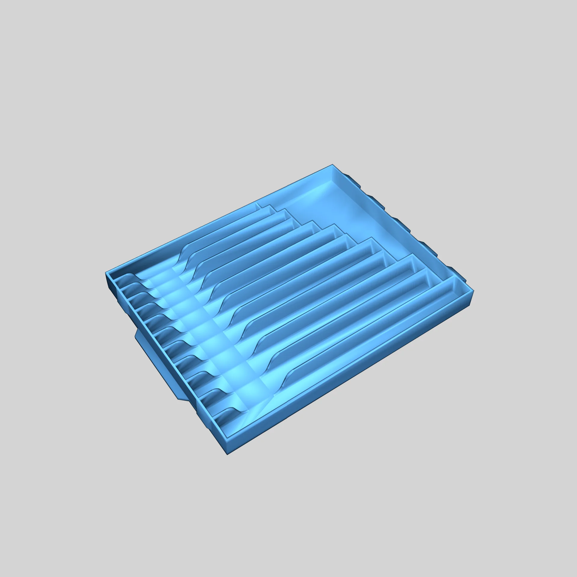 Настраиваемая коробка для сверл с крышкой