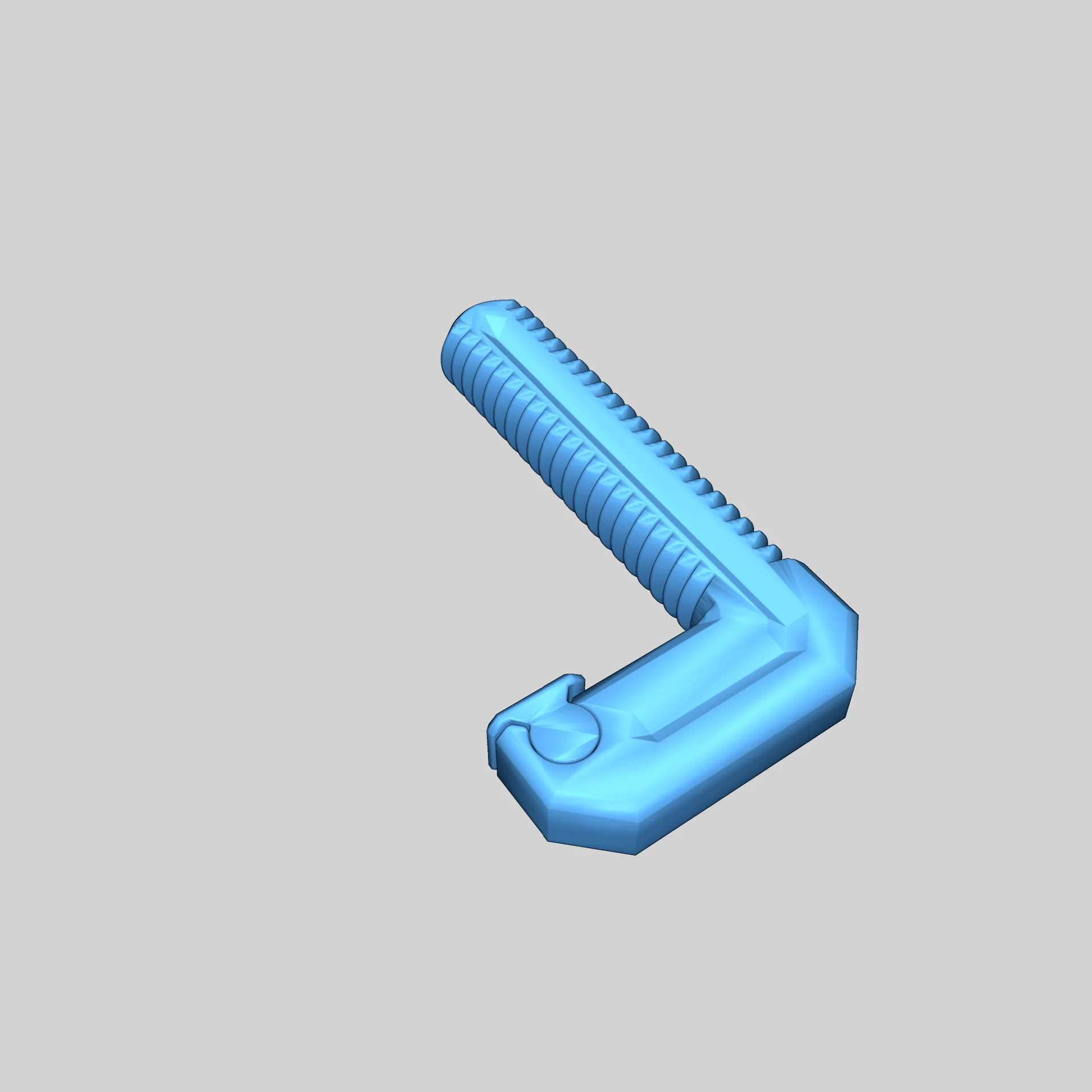 3D-модели крепежных зажимов - без поддержки