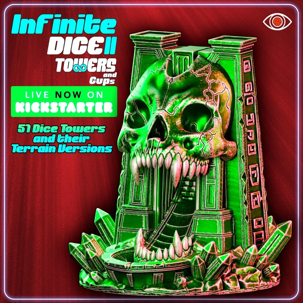 Модель FREE - Ankh Snarl - Infinite Dice Towers II