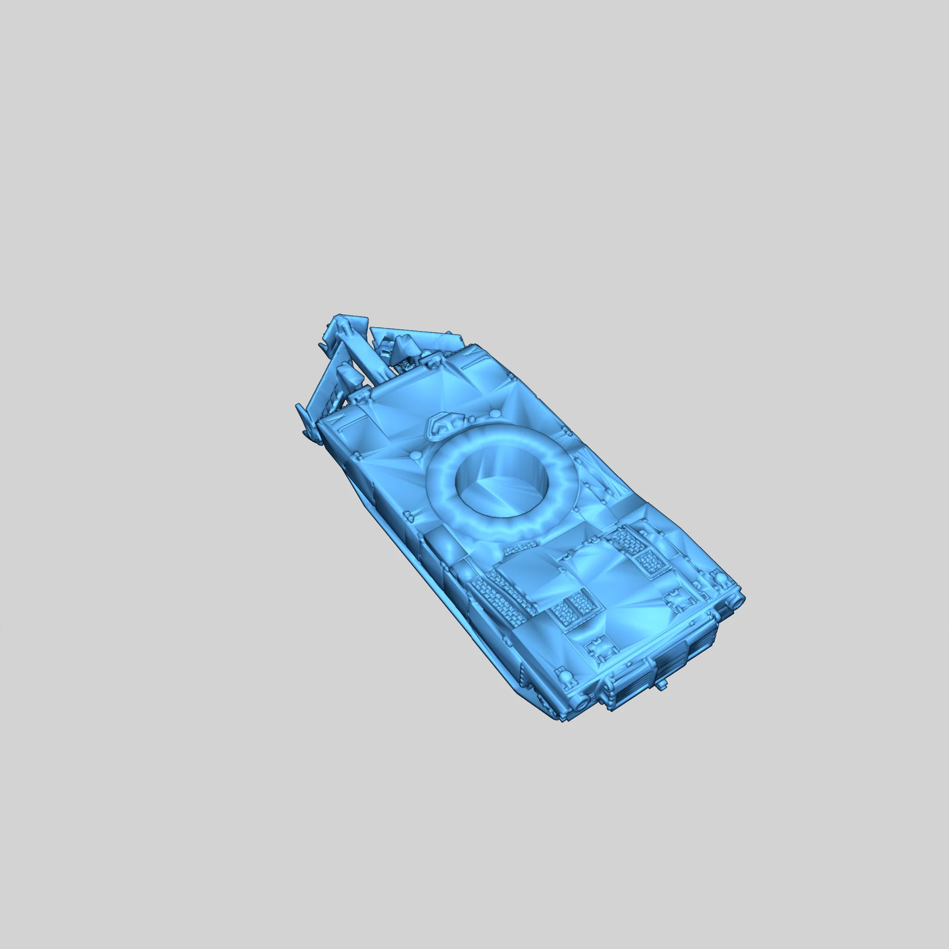 M1 Abrams Hull Mine Plow