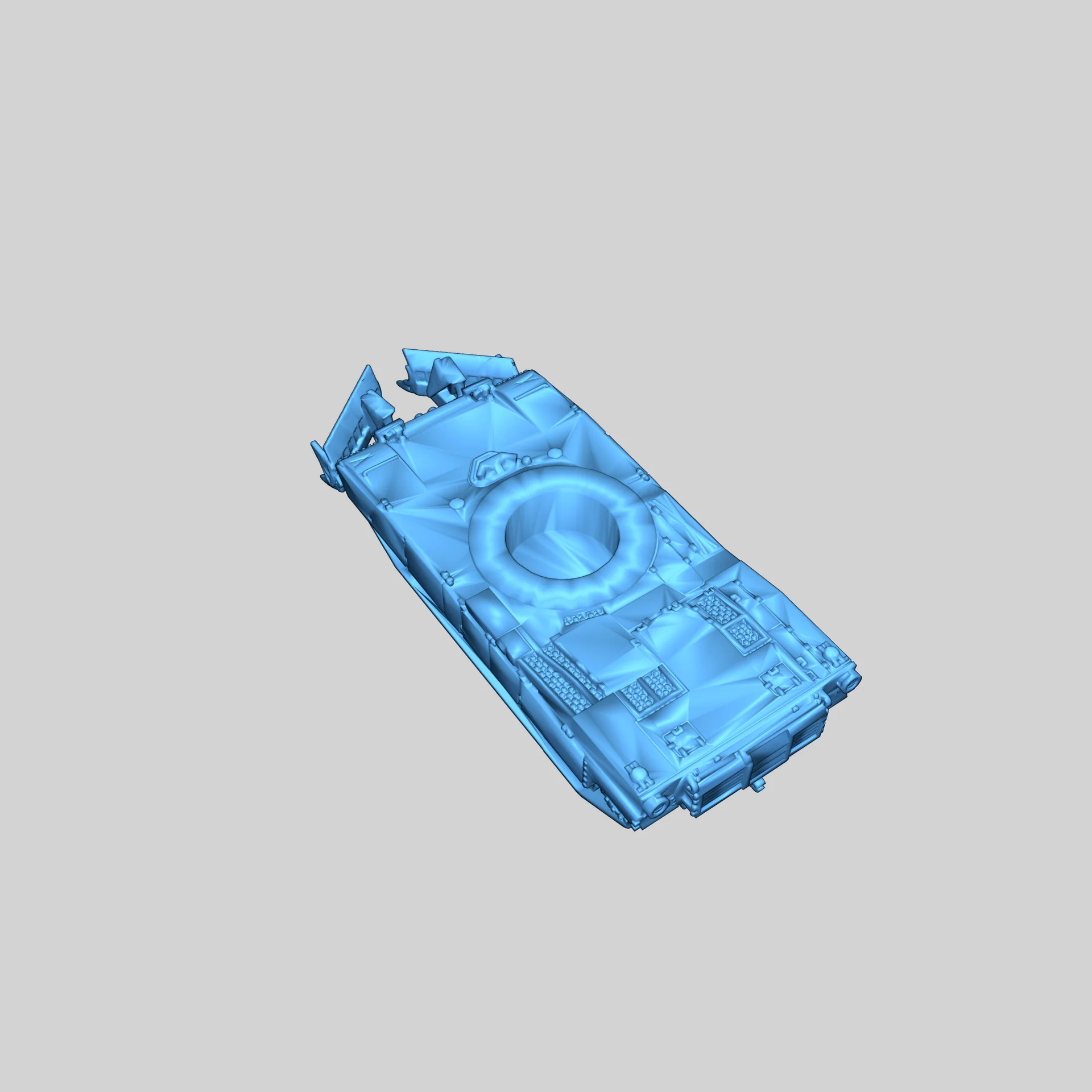 M1 Abrams Hull Mine Plow