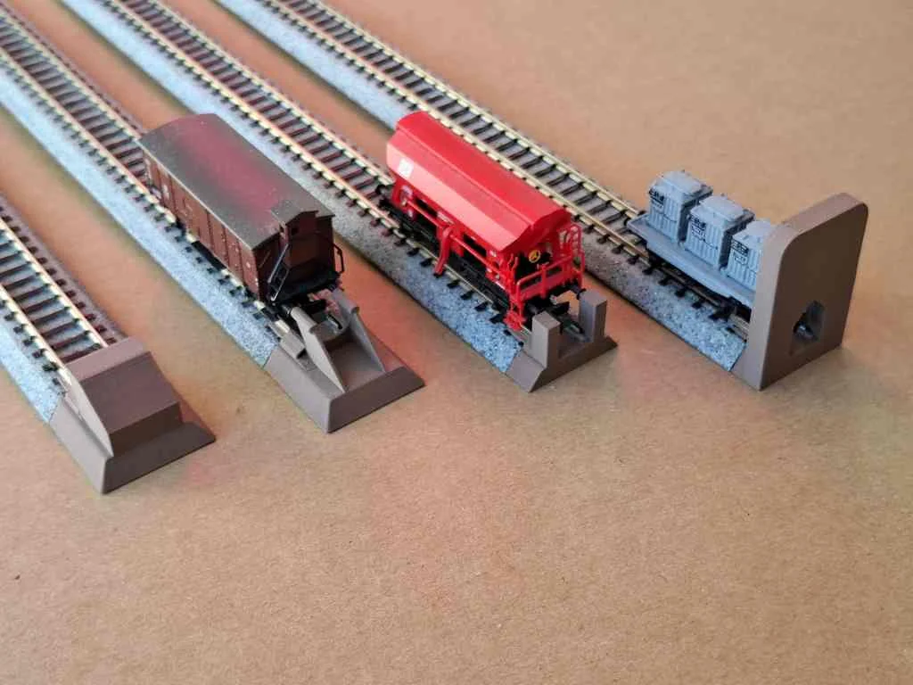 Стоперы и буферы для Kato Unitrack (n-шкала)