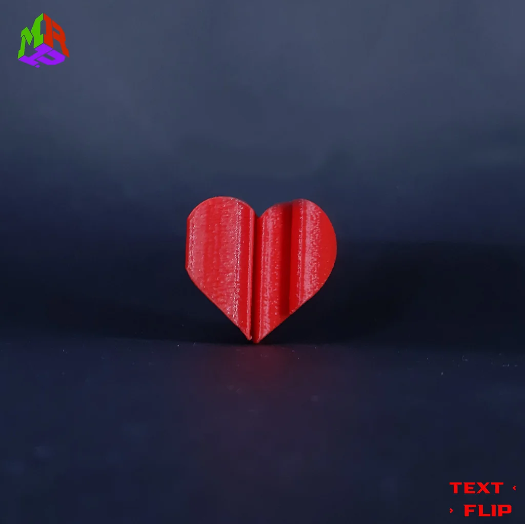 3D модель: Text Flip - Love