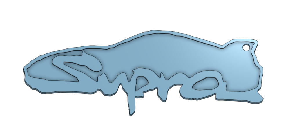 Ключница Toyota Supra