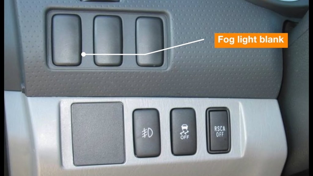 Кнопки приборной панели для Toyota Tacoma Gen2