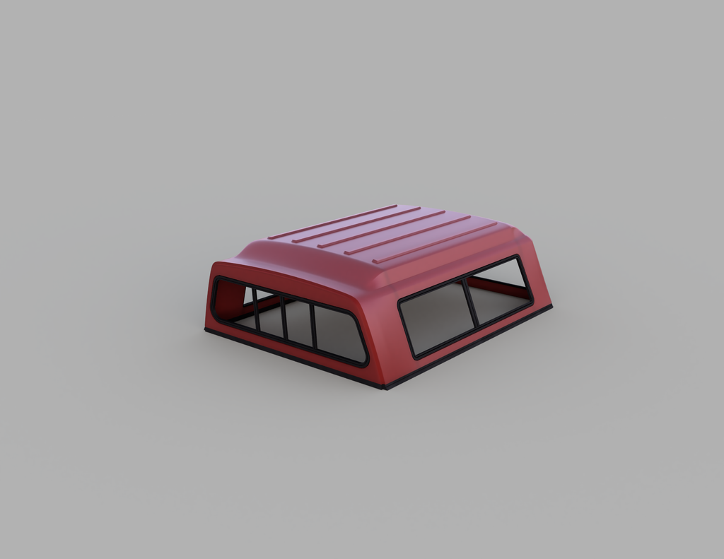 3D модель хижины для Toyota XtraCab Hardbody