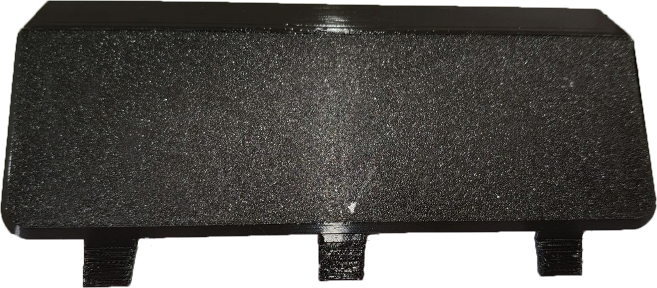 3D модель Крышка переднего буксировочного крюка Mercedes W163 - фото 2