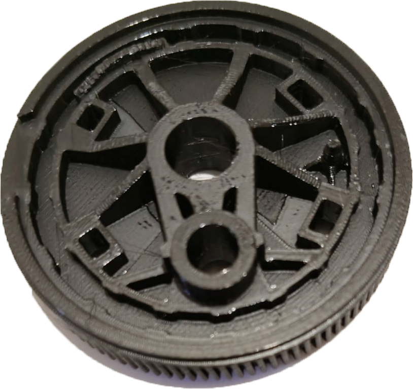 3D модель Шестерня заднего дворника Mercedes B200 w246 115с 61,6 мм - фото 2