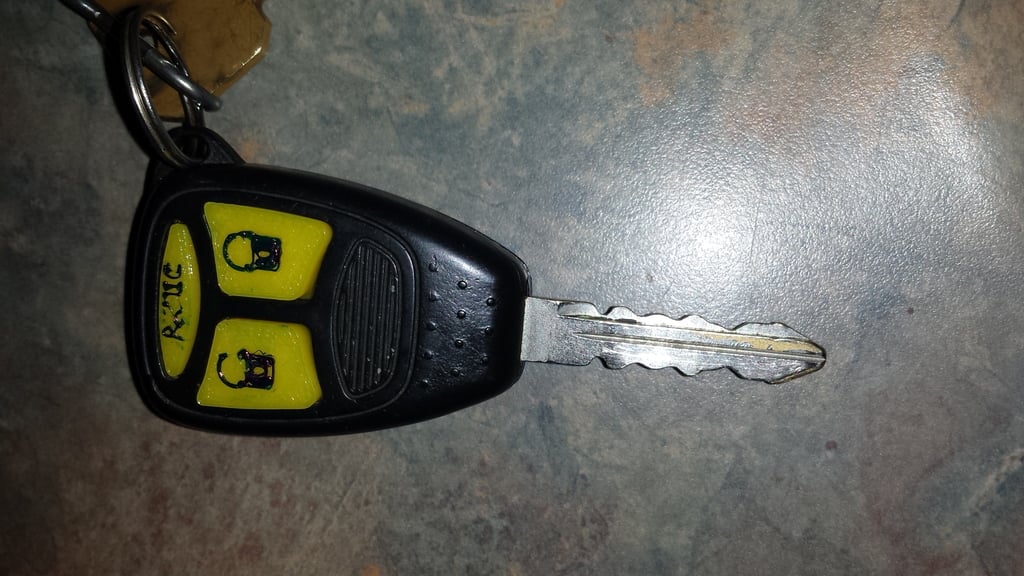 Пульт дистанционного управления без ключа для автомобилей Dodge