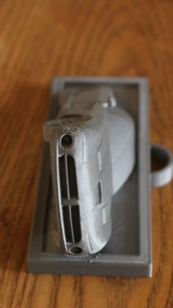 3D модель Dodge Viper с рамкой