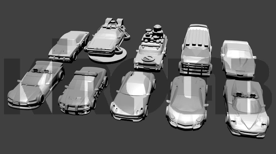 Комплект автомобилей для игры Dice Drivin