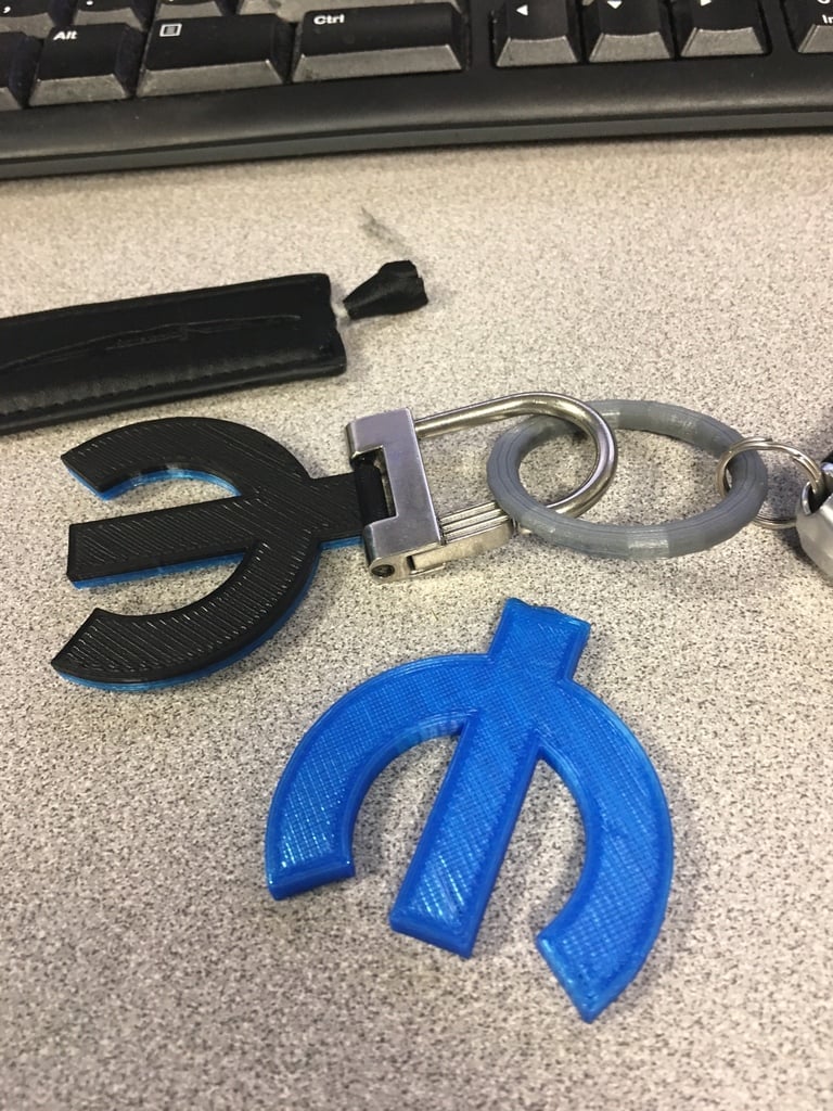 3D-модель логотипа Mopar