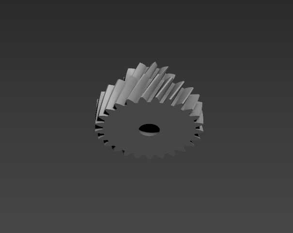 3D модель Шестерня електрофаркопа BMW X3 (F25 / G01) - фото 2