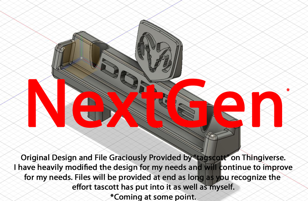 3D-модель крепления для телефона