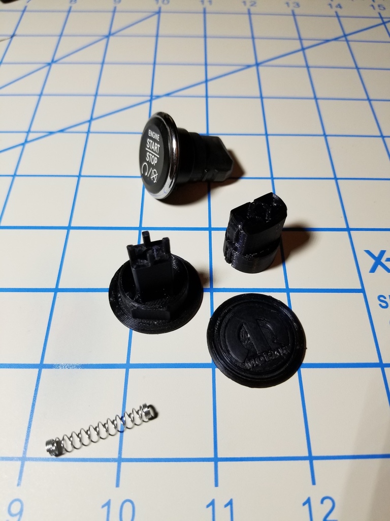 Заменяющая кнопка старт для Dodge Challenger 2013