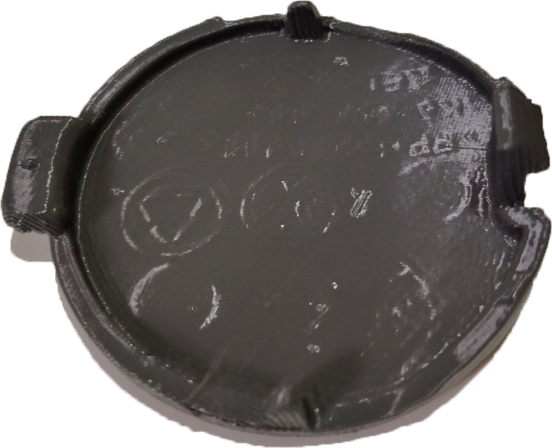 3D модель Заглушка заднего буксировочного крюка VW Golf 5 (MK5) - фото 2