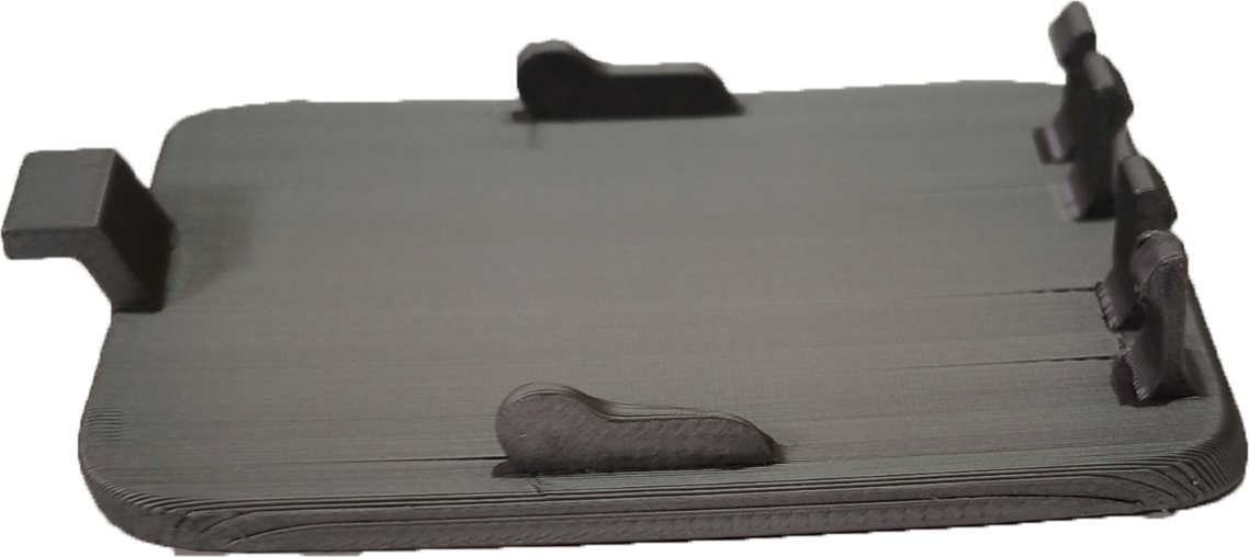 3D модель Заглушка переднего буксировочного крюка Polestar 2 - фото 3