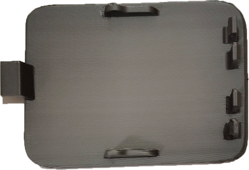 3D модель Заглушка переднего буксировочного крюка Polestar 2 - фото 2