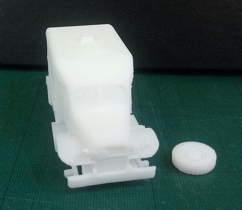 3D-модель скорой помощи Dodge WC54