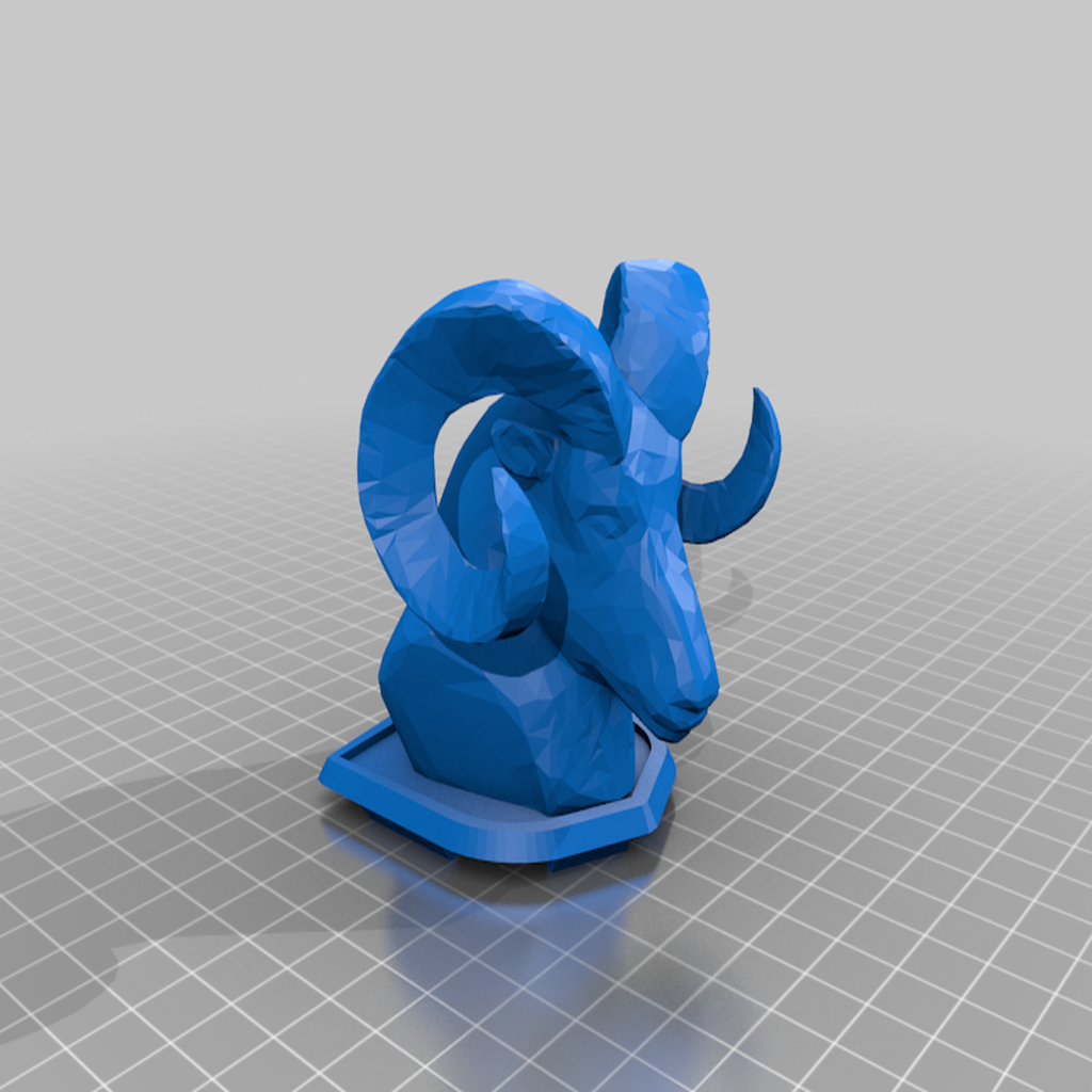 3D-модель радужного значка капота 70-х годов