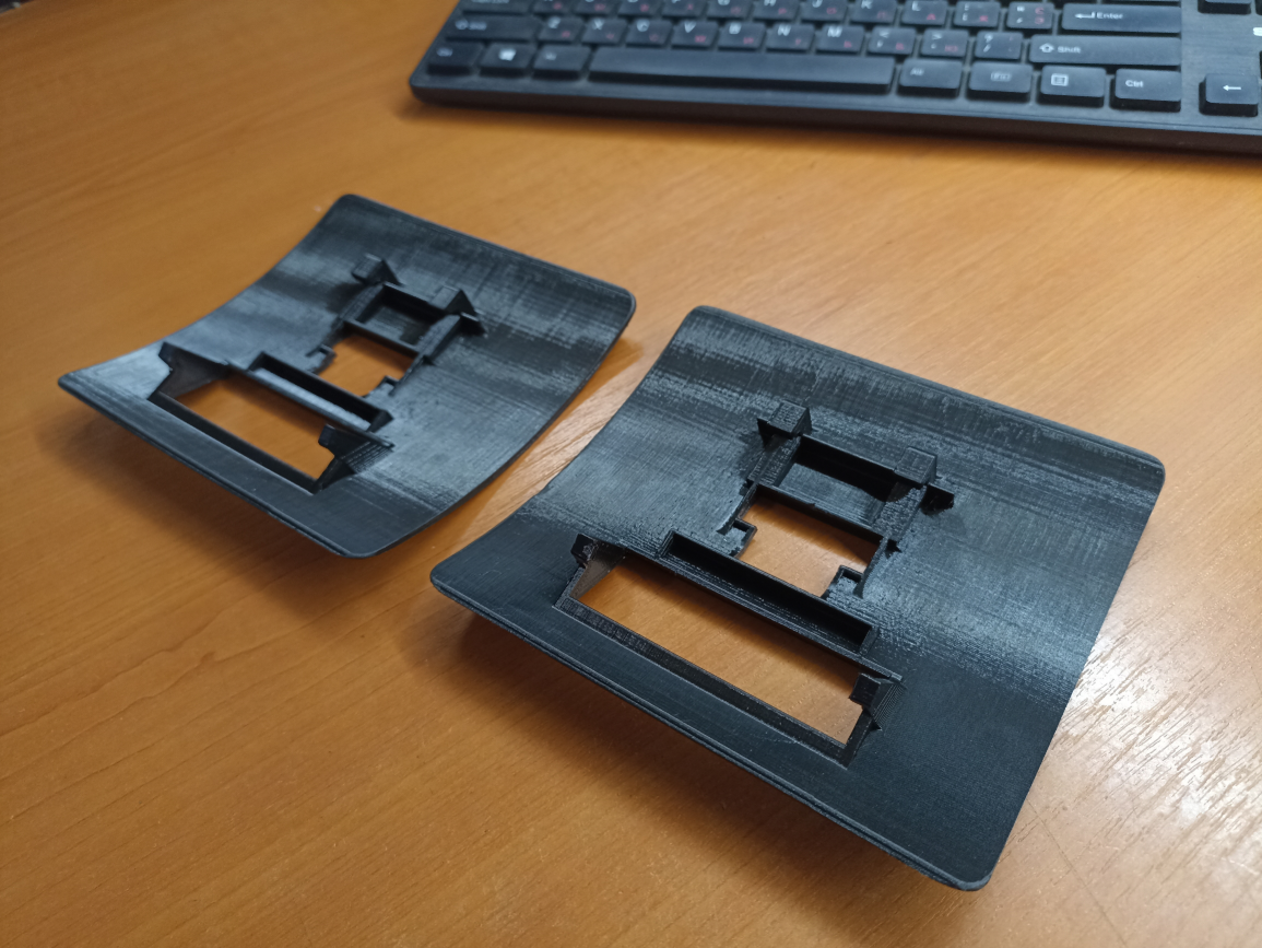 3D модель Крышка выхода заднего ремня безопасности BMW E34 - фото 2