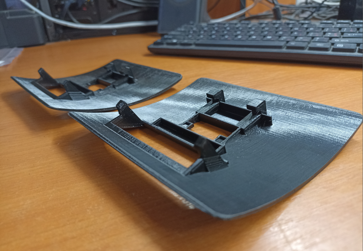 3D модель Крышка выхода заднего ремня безопасности BMW E34 - фото 1