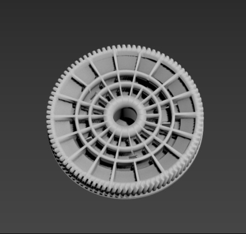 3D модель Шестерня моторчика дворников Volkswagen Touareg - фото 1