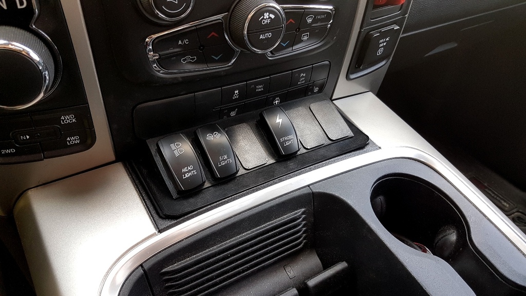 Консоль для переключателей Dodge Ram 1500 Warlock
