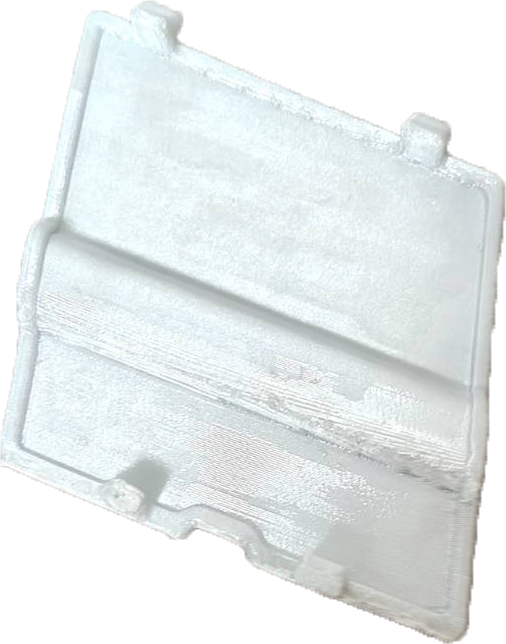 3D модель Накладка (заглушка) бампера Opel Vivaro - фото 1