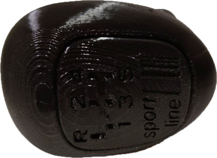 3D модель Ручка КПП Mercedes Sportline (W124, W201, W463) - фото 1