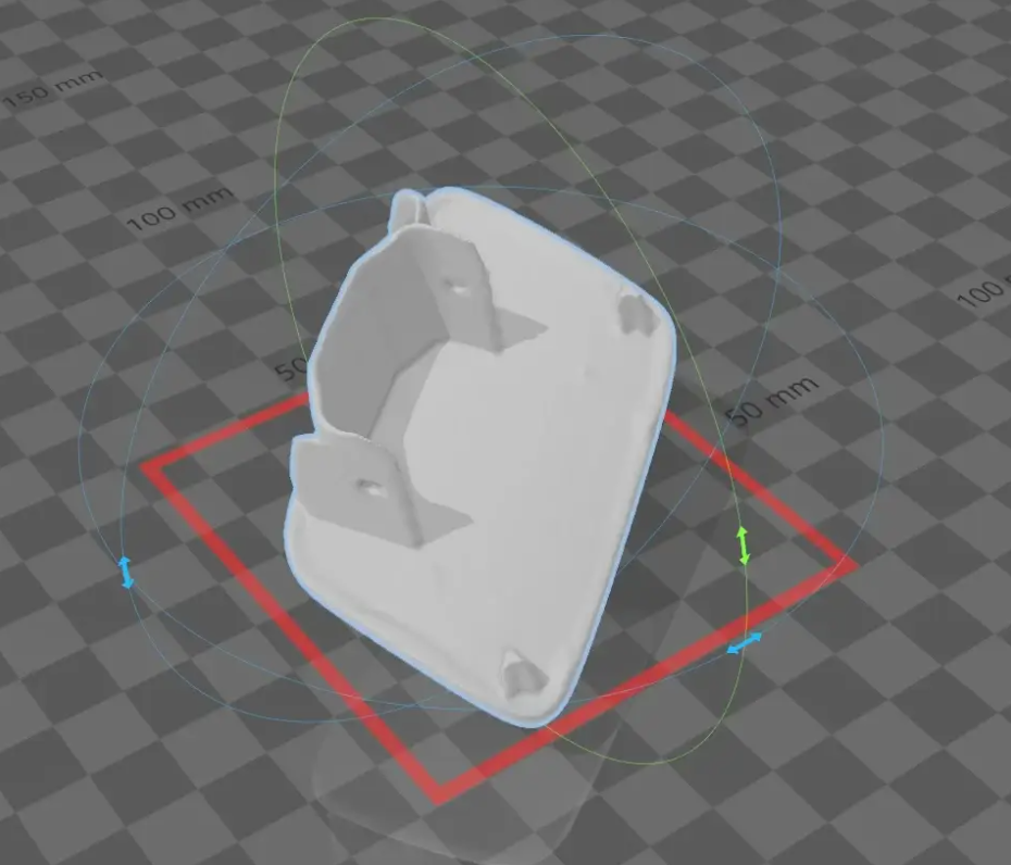 3D модель Крышка омывателя фар Volkswagen Polo Mk4 9N3 (2006-2009) - фото 1