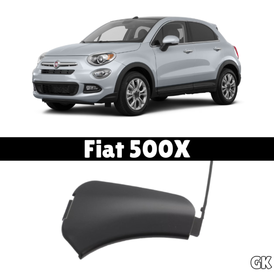 3D модель Front bumper tow hook cover Fiat 500X (OEM 6AN92TZZAA) - фото 1