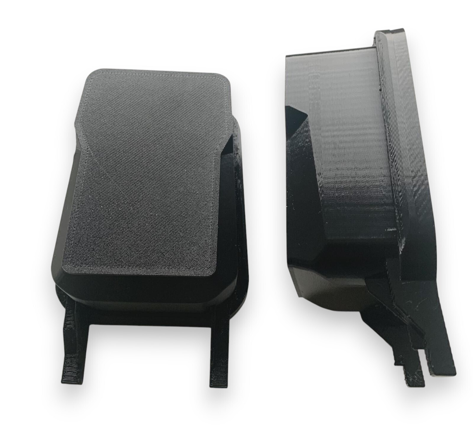 3D модель Збільшена кришка фари (+25 мм) під LED-лампи для Skoda Octavia Tour - фото 3