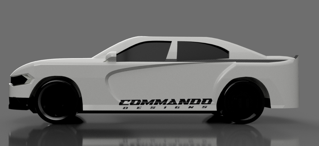 3D-модель Dodge Charger