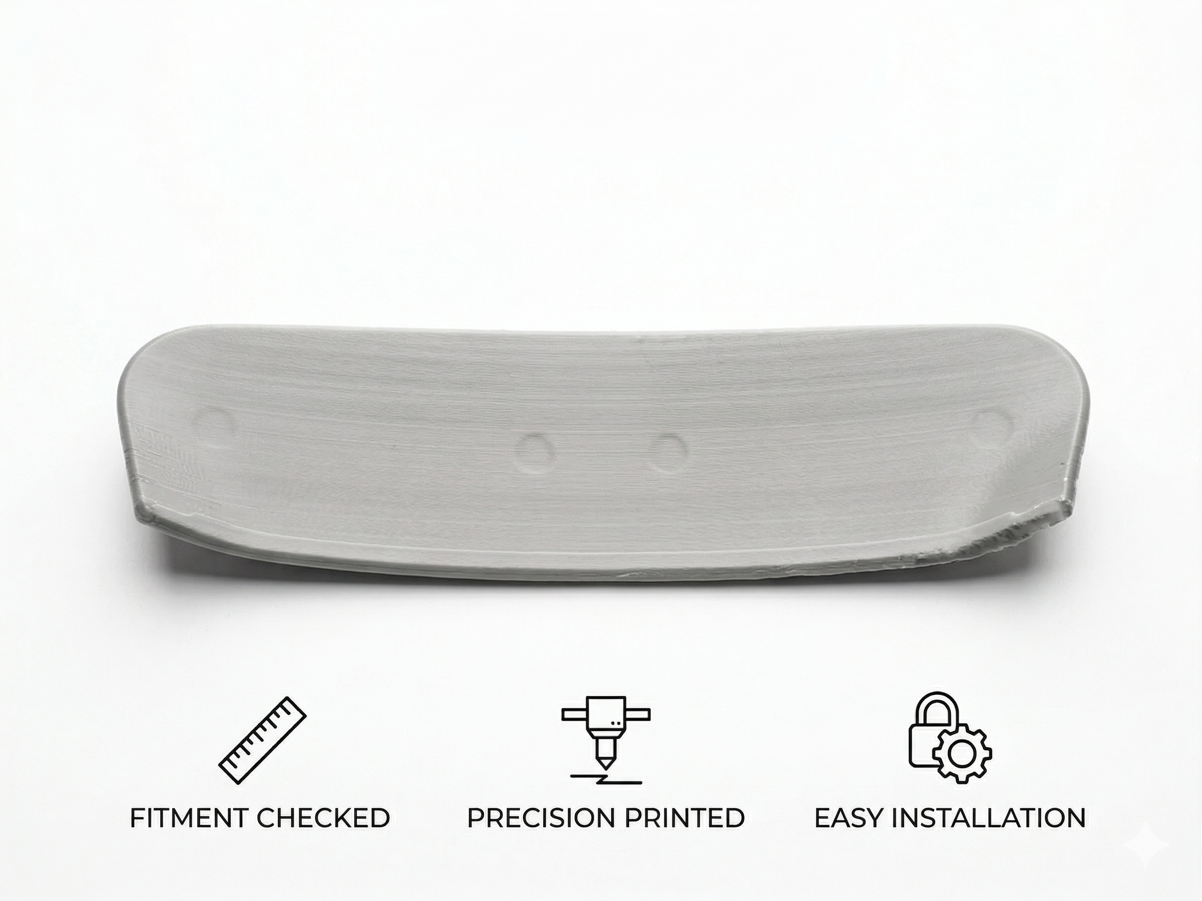 3D модель 3D-модель: Ручка открывания багажника Opel Corsa D (OEM 13188288) - фото 3