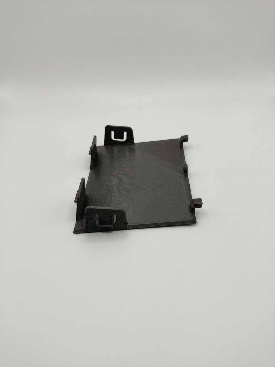 3D модель Крышка радарного отсека (заглушка радара дистроника) AUDI Q3 - фото 3