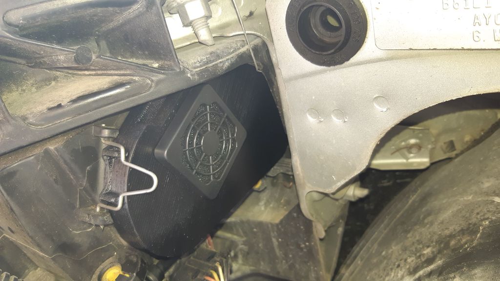 Модификация задних крышек для H7 LED-ламп в Opel Corsa D