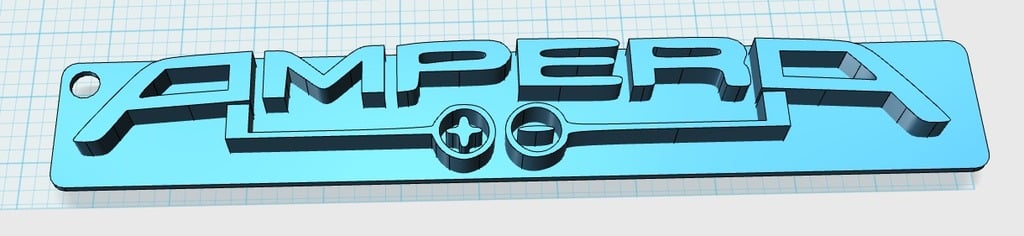 Ключ-брелок для Opel Ampera