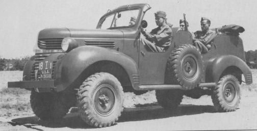 Командный автомобиль на базе Chevrolet 1543