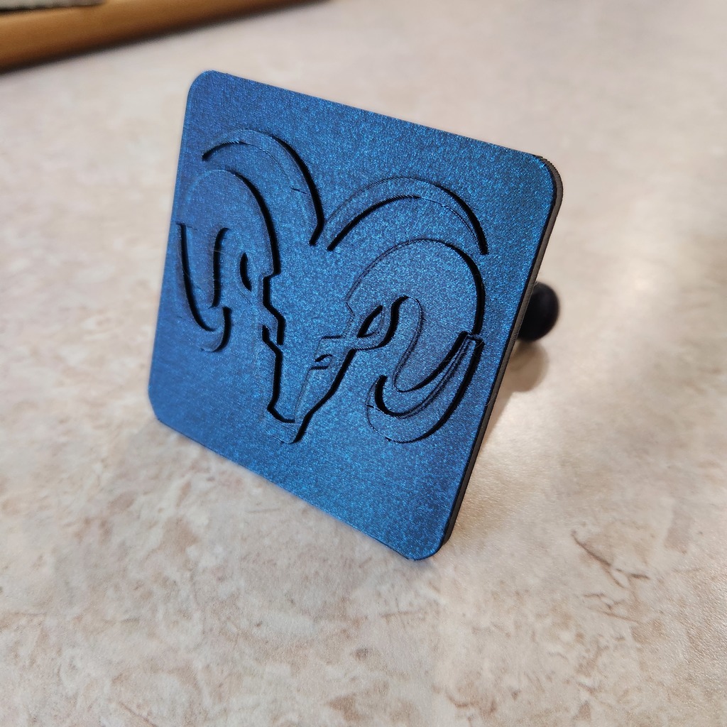 Крышка тяги с логотипом Dodge Ram