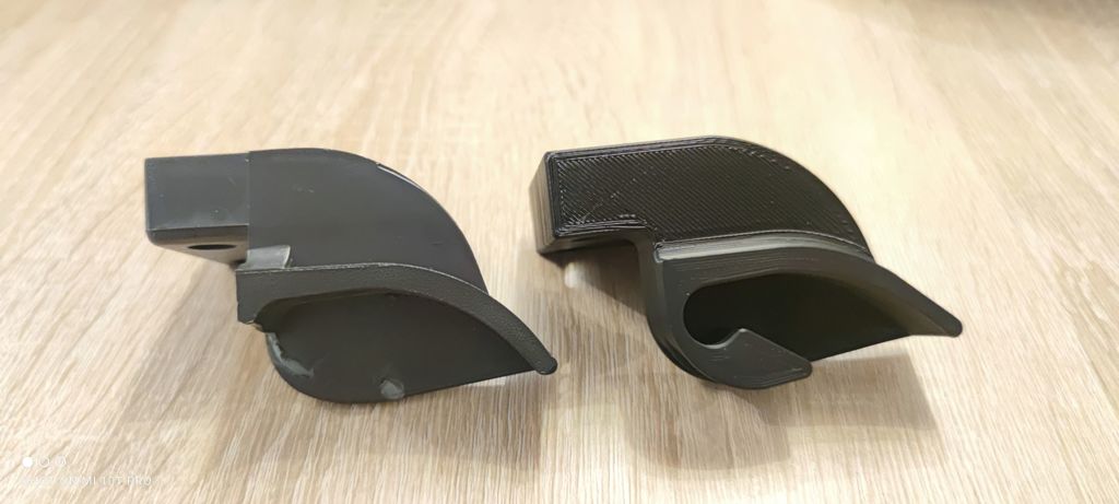 Ремонтная деталь поддержки задней полки Opel Corsa-B и Tigra-A