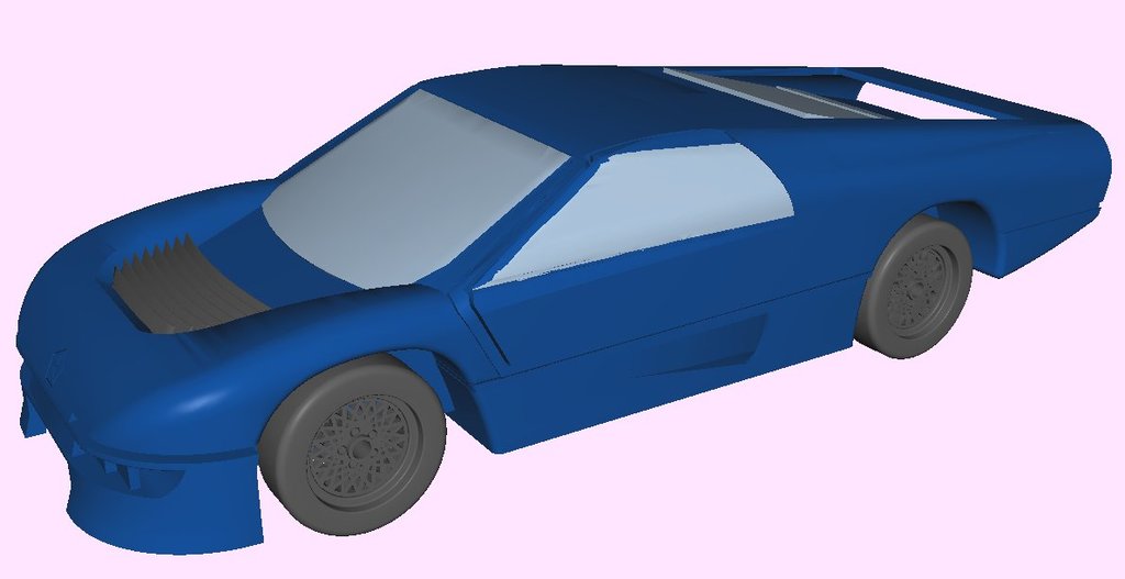 Концепт-кар Docge M4S (Призрачно авто)