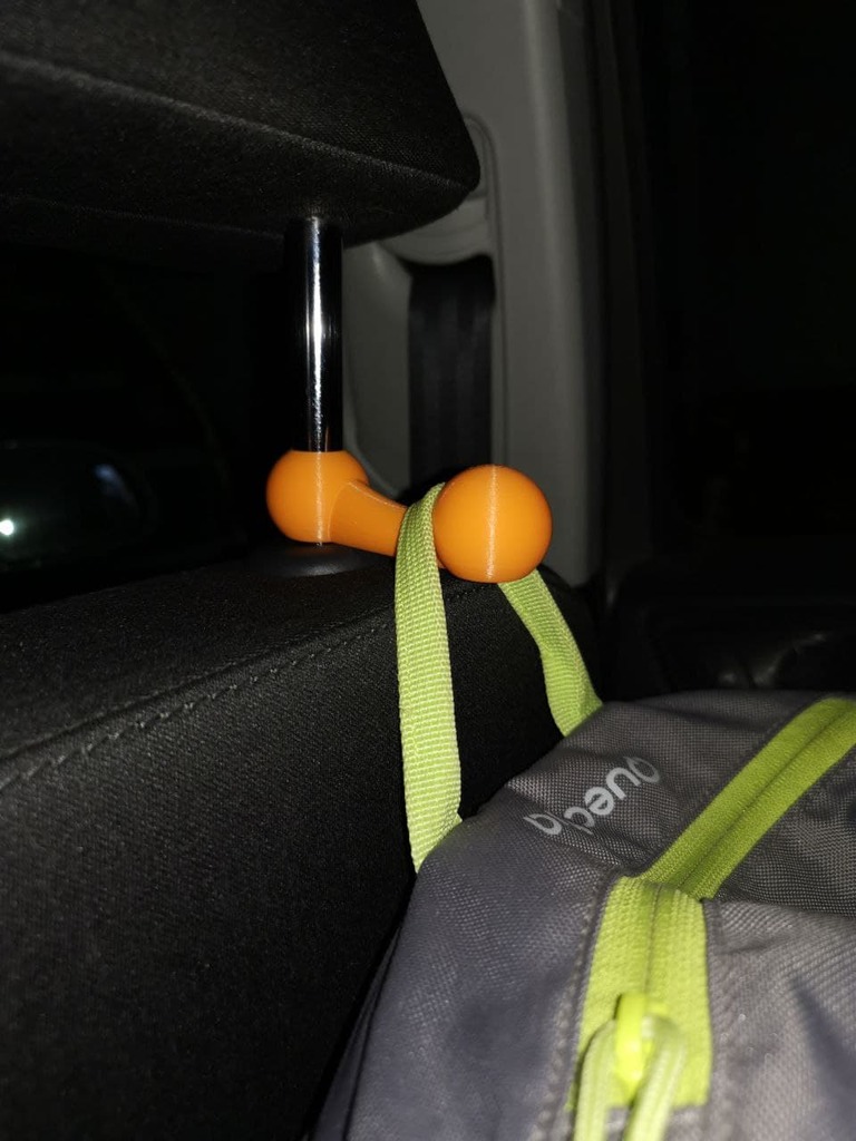 Измерьте диаметр стержня подголовника