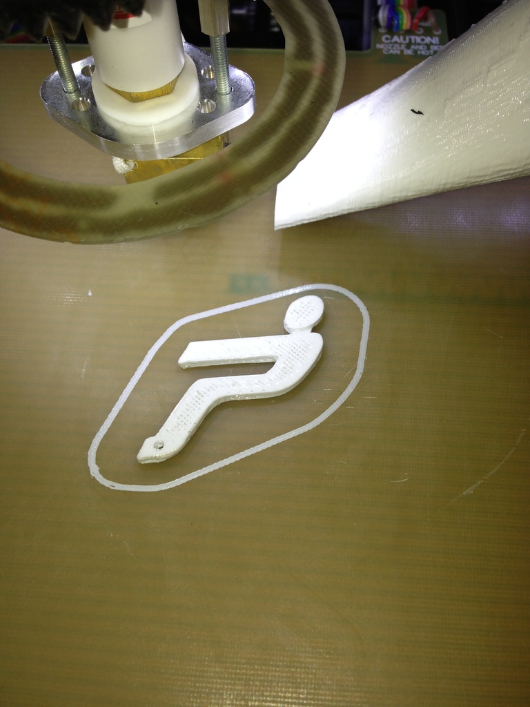 Брелок с логотипом Grande Punto