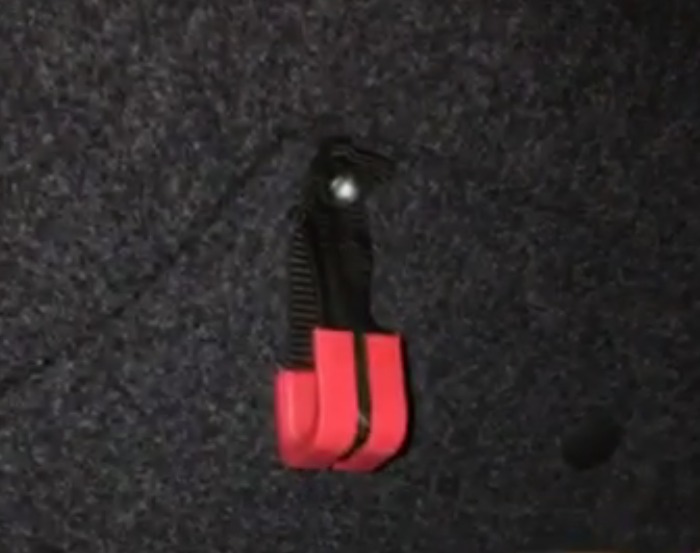 Ручка задней двери Fiat 500