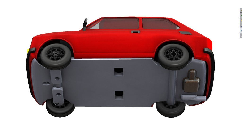 3D модель автомобиля Fiat 126