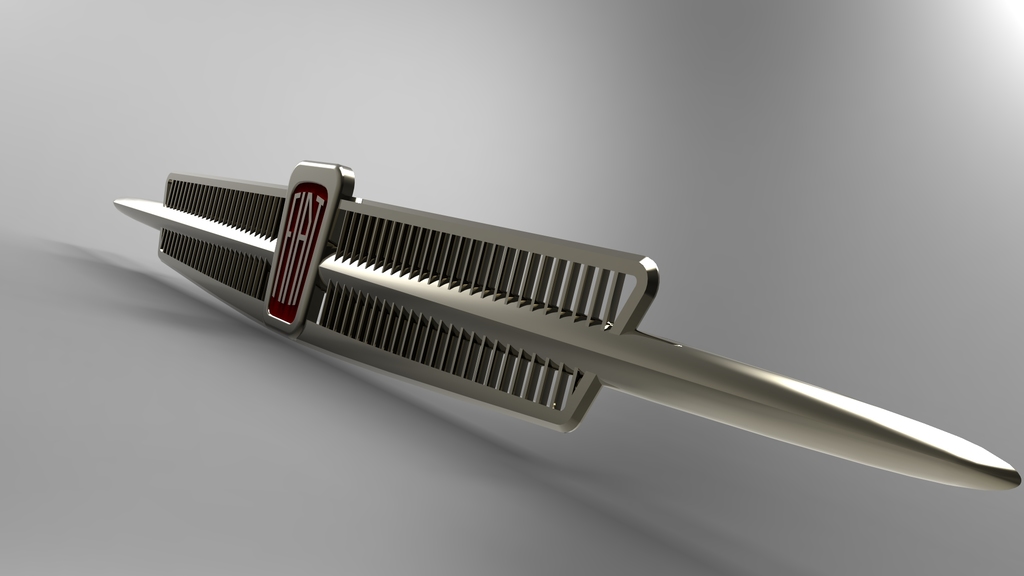 Фронтовой значок Fiat 850